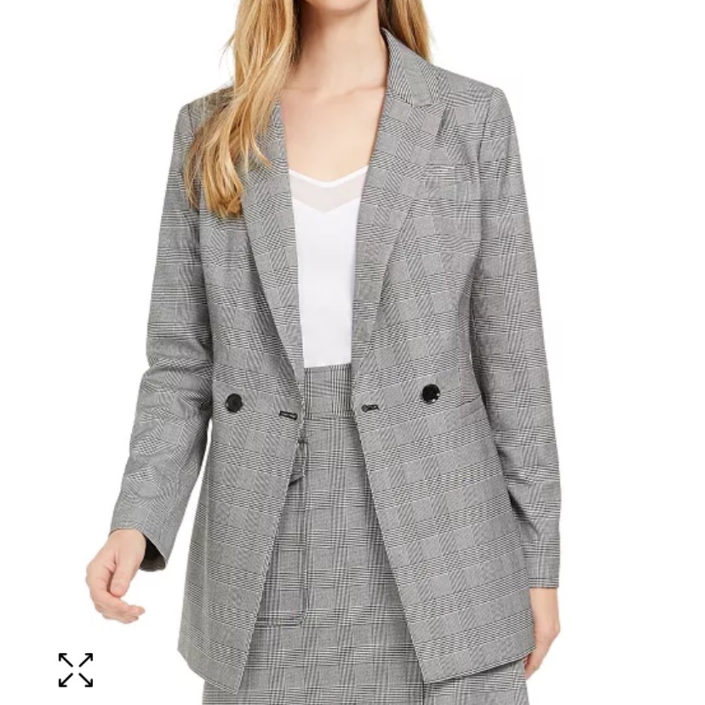 NWOT Calvin Klein X Fit Slim Double Breasted Blazer